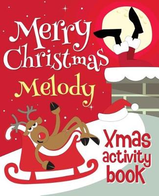 Book cover for Merry Christmas Melody - Xmas Activity Book