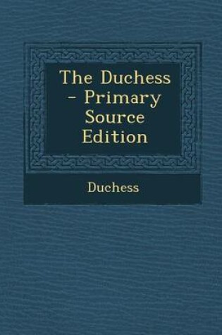 Cover of The Duchess