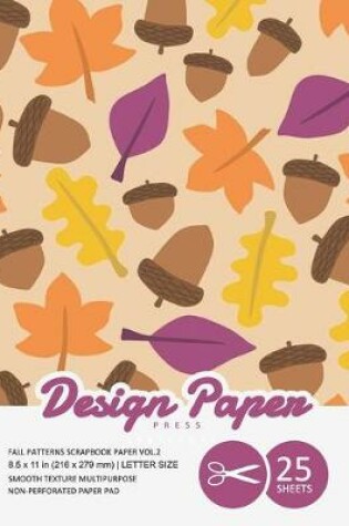 Cover of Fall Patterns Scrapbook Paper VOL.2