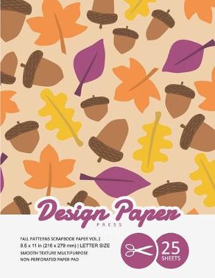 Book cover for Fall Patterns Scrapbook Paper VOL.2