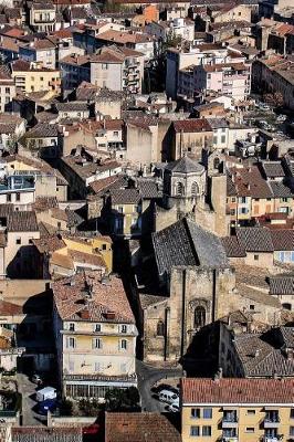 Book cover for Aerial View of Cavaillon Provence in France Journal