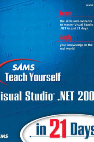 Cover of Sams Teach Yourself Visual Studio .NET 2003 in 21 Days