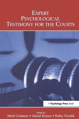 Book cover for Expert Psychological Testimony for the Courts