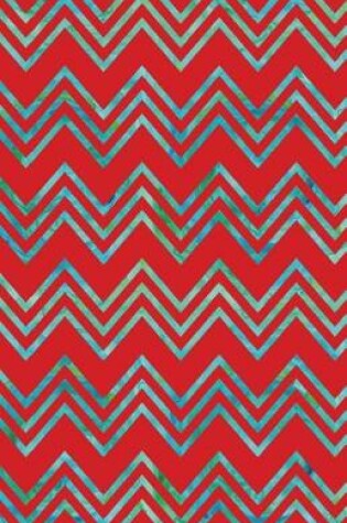 Cover of Bullet Journal Chevrons - Red