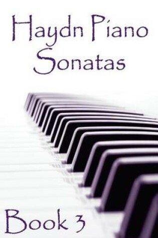 Cover of Haydn Piano Sonatas Book 3