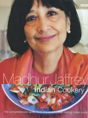 Book cover for Madhur Jaffrey's Indian Cookery
