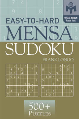 Book cover for Easy-to-Hard Mensa® Sudoku