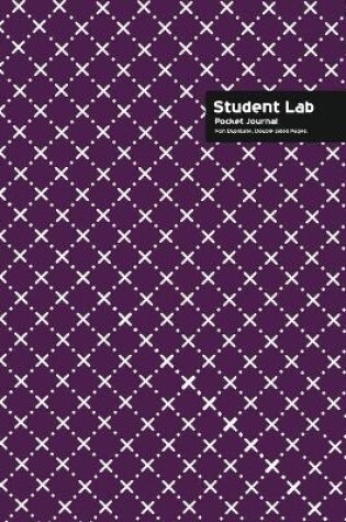 Cover of Student Lab Pocket Journal 6 x 9, 102 Sheets, Double Sided, Non Duplicate Quad Ruled Lines, (Purple)