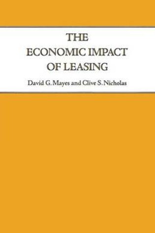 Cover of The Economic Impact of Leasing