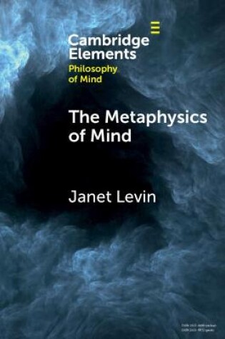 Cover of The Metaphysics of Mind