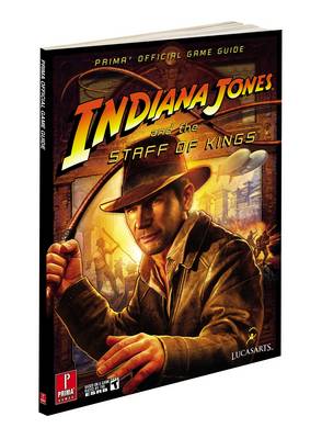 Book cover for Indiana Jones and the Staff of Kings