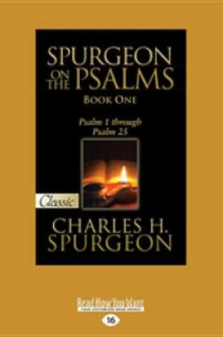 Cover of Spurgeon on Psalms: Book One