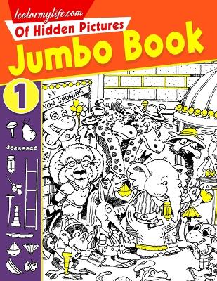 Book cover for Jumbo Book of Hidden Pictures For Kids