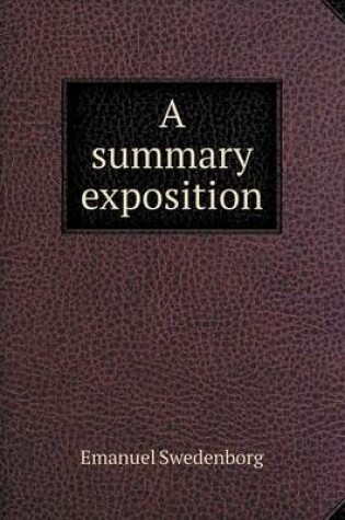 Cover of A summary exposition