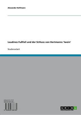 Book cover for Laudines Fussfall Und Der Schluss Von Hartmanns 'Iwein'