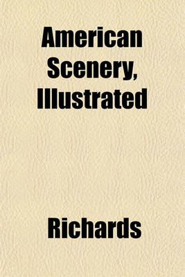 Book cover for American Scenery, Illustrated