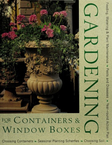 Book cover for Gardening for Containers and Window Boxes