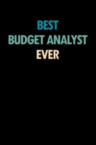 Cover of Best Budget Analyst Ever