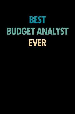 Book cover for Best Budget Analyst Ever