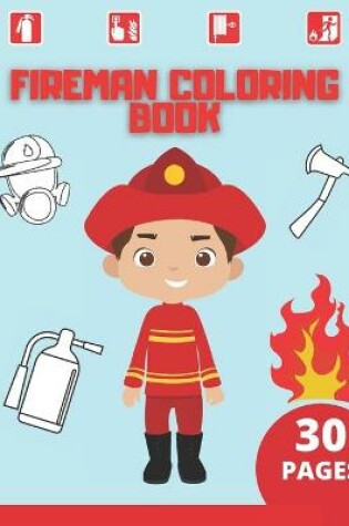 Cover of Fireman Coloring Book