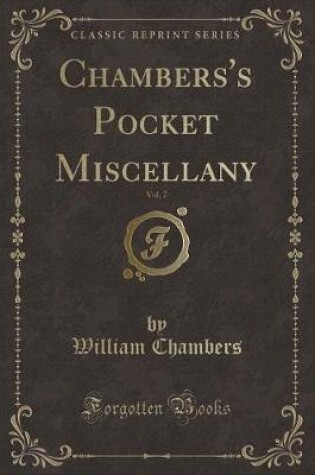 Cover of Chambers's Pocket Miscellany, Vol. 7 (Classic Reprint)