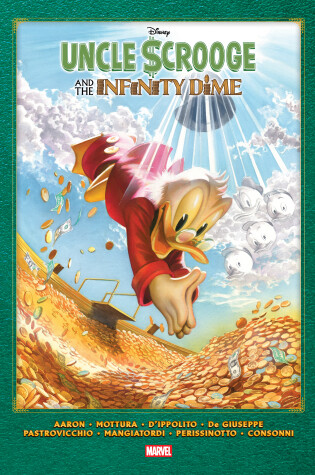 Cover of UNCLE SCROOGE AND THE INFINITY DIME GALLERY EDITION ALEX ROSS COVER