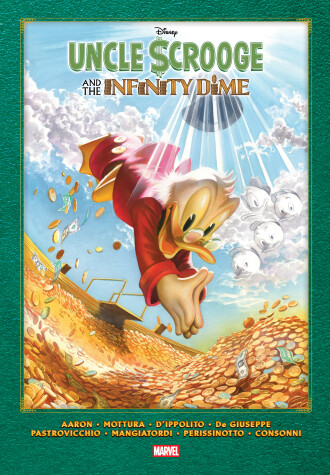 Book cover for UNCLE SCROOGE AND THE INFINITY DIME GALLERY EDITION ALEX ROSS COVER