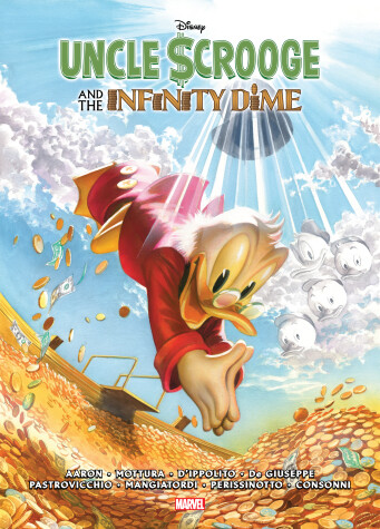 Cover of UNCLE SCROOGE AND THE INFINITY DIME GALLERY EDITION ALEX ROSS COVER