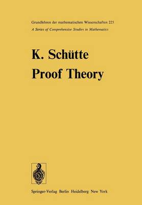 Cover of Proof Theory