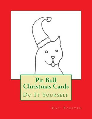 Book cover for Pit Bull Christmas Cards