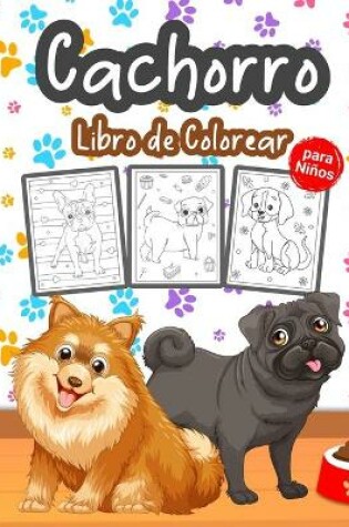 Cover of Cachorro Libro de Colorear para Niños