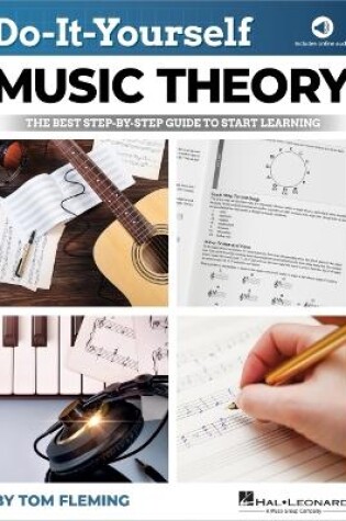 Cover of Do-It-Yourself Music Theory: The Best Step-By-Step Guide to Start Learning - Book with Online Audio by Tom Fleming