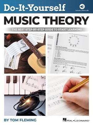 Book cover for Do-It-Yourself Music Theory: The Best Step-By-Step Guide to Start Learning - Book with Online Audio by Tom Fleming