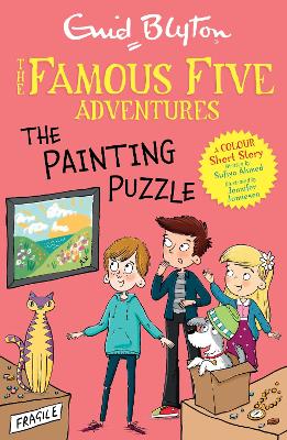 Book cover for Famous Five Colour Short Stories: The Painting Puzzle