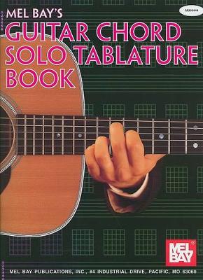 Book cover for Guitar Chord Solo Tablature Book