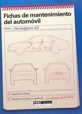 Book cover for Fichas de Mantenimiento del Automovil