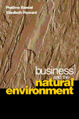 Cover of Business and the Natural Environment