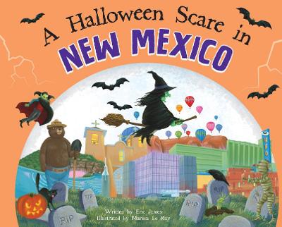 Book cover for A Halloween Scare in New Mexico