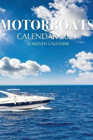 Cover of Motor Boats Calendar 2021