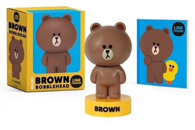 Cover of Line Friends Mini Brown Bobblehead