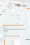 Book cover for Better understanding of the surface tyre interface