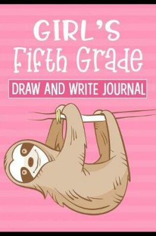 Cover of Girl's Fifth Grade Draw and Write Journal