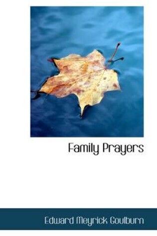 Cover of Family Prayers