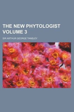 Cover of The New Phytologist Volume 3