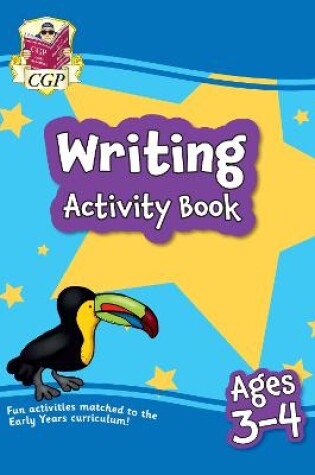 Cover of Writing Activity Book for Ages 3-4 (Preschool)