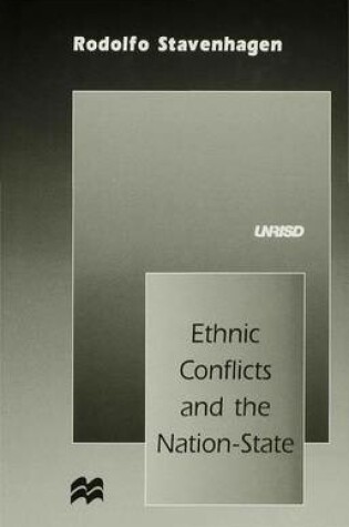 Cover of Ethnic Conflicts and the Nation-state