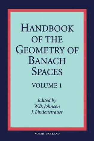 Cover of Handbook of the Geometry of Banach Spaces