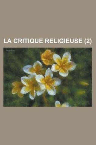 Cover of La Critique Religieuse (2)