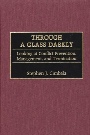 Cover of Through a Glass Darkly