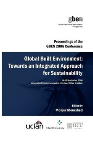 Cover of Global Built Environment: Towards an Integrated Approach for Sustainability